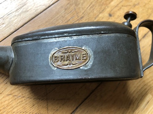 Vintage braime oil can - braime,