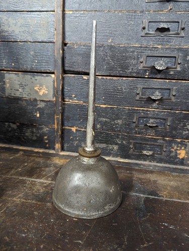 Vintage oil can 55 - can,