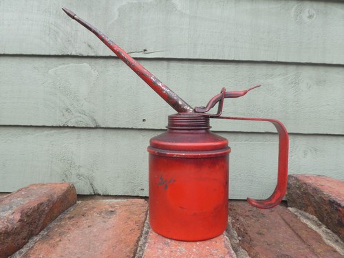 Vintage metal pump - pump, oil