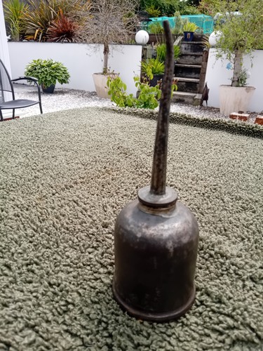 Braimes vintage oil can push - vintage,