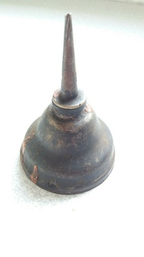 Vintage conical oil can - vintage,